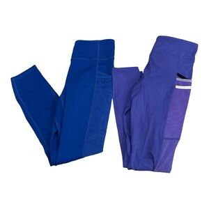 Fabletics Motion 365 7/8 leggings set of 2 size XS